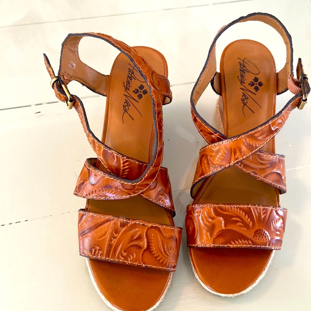 Patricia Nash leather sandals